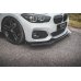 Накладка сплиттер на передний бампер на BMW 1 F20 / F21 M-Pack / M140i рестайл